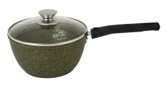 Saucepan 1,5L with non-stick coating, glass LID