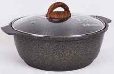 Fire pan 3L with non-stick coating, with glass LID (Original)